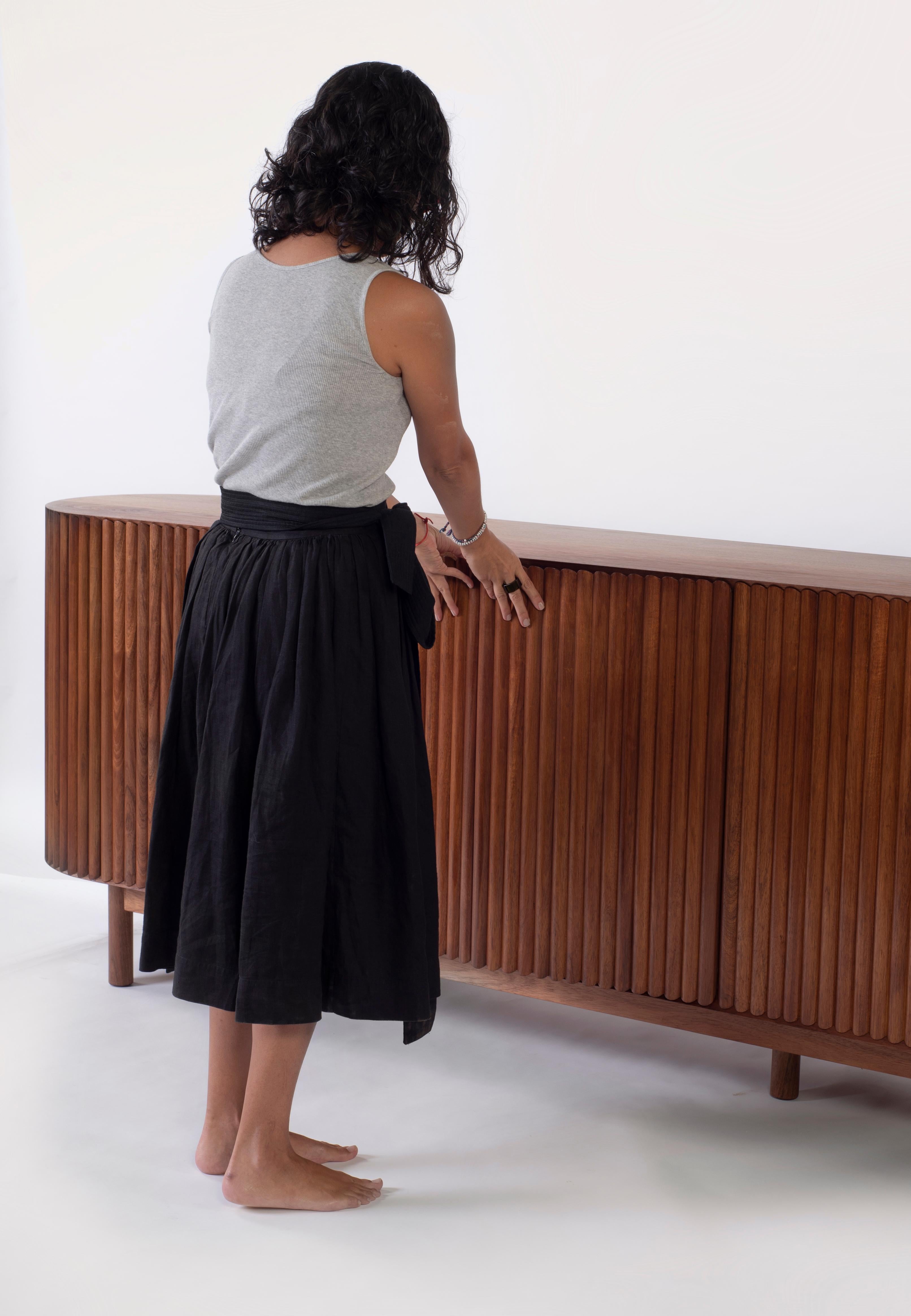 Credenza RIMA, 2,5M Madera maciza de Tzalam Transformado en venta
