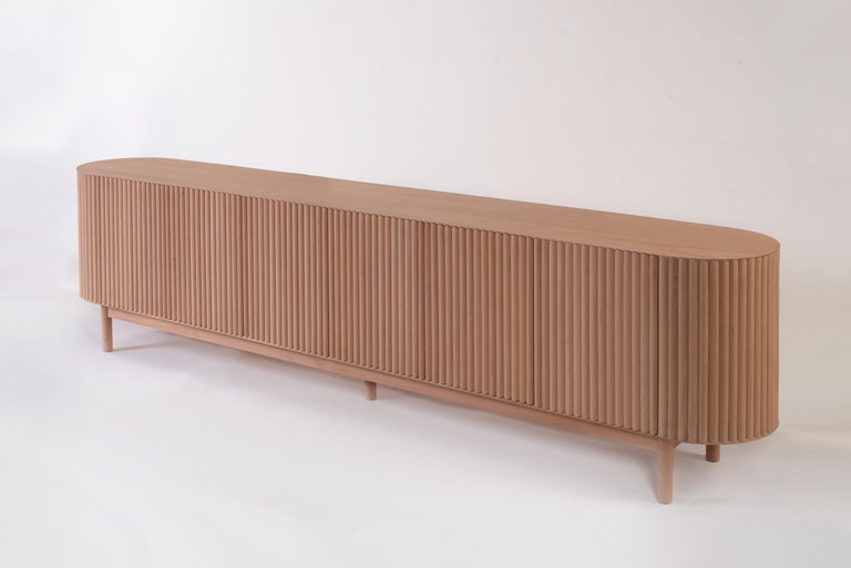 RIMA Credenza, 3M Solid Beech Wood For Sale at 1stDibs