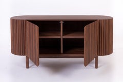 RIMA Credenza, Solid Walnut Wood