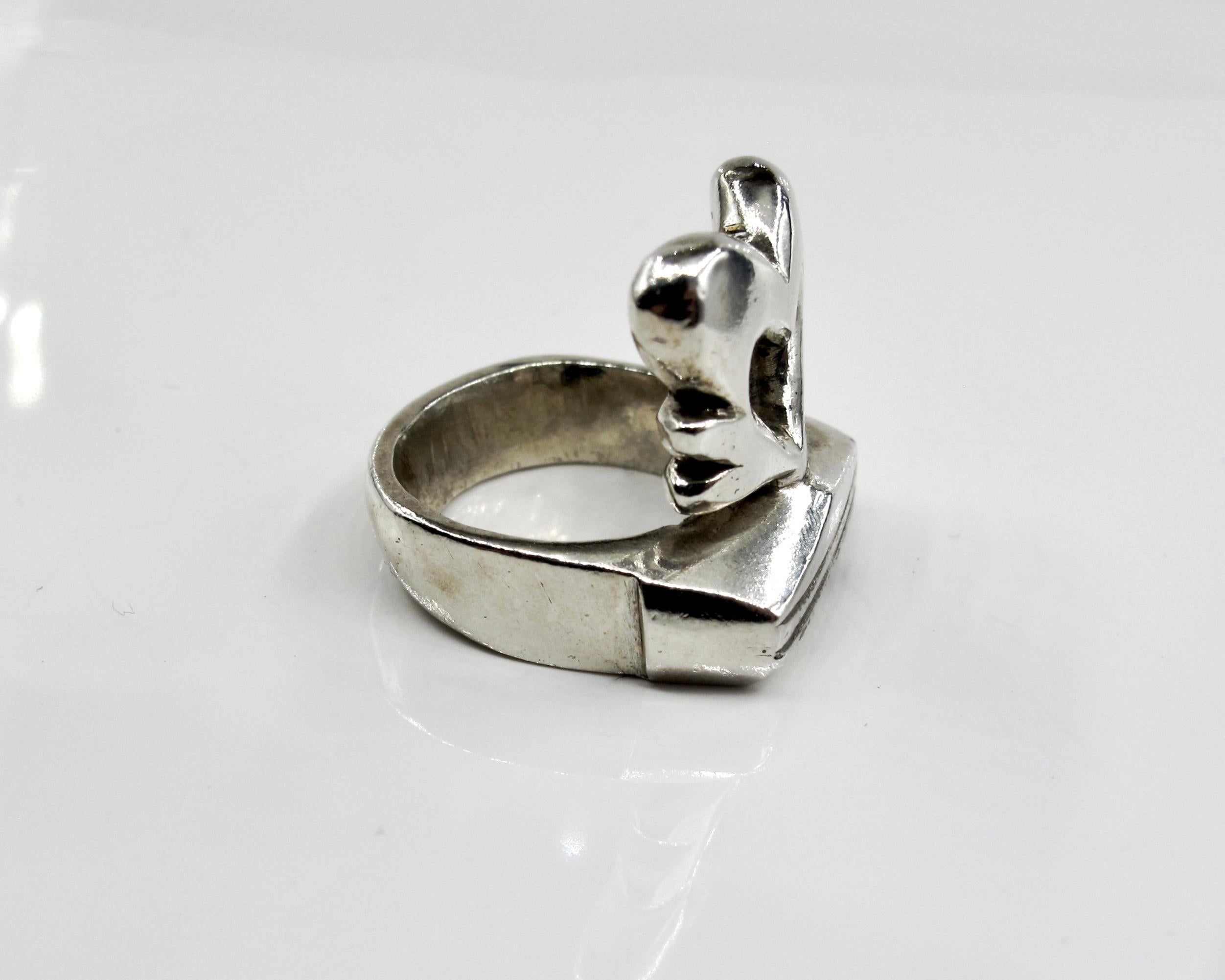 For Sale:  RIMA JEWELS Roman Heart Key Ring 2