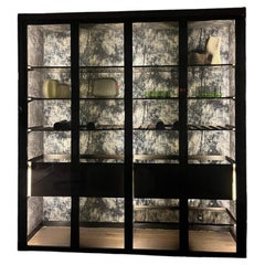 Rimadesio Cover LED Wall System with Bottle Rack by Giuseppe Bavuso