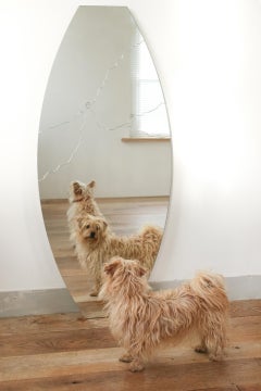 Rimadesio Italien Design Mirror "Broken" Signed