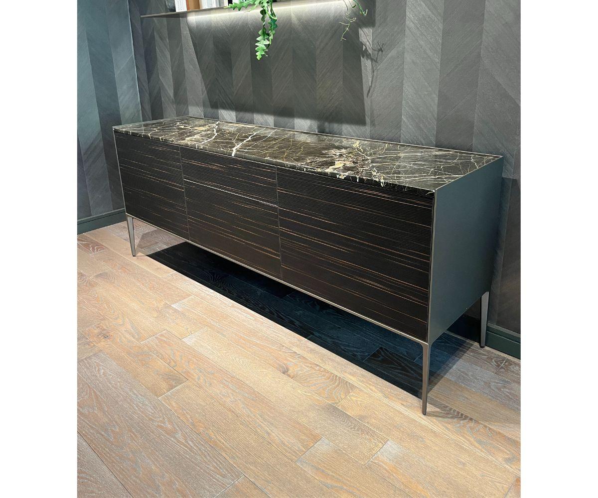 Rimadesio Self Bold Credenza with Marble Top 1