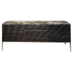 Rimadesio Self Bold Credenza with Marble Top