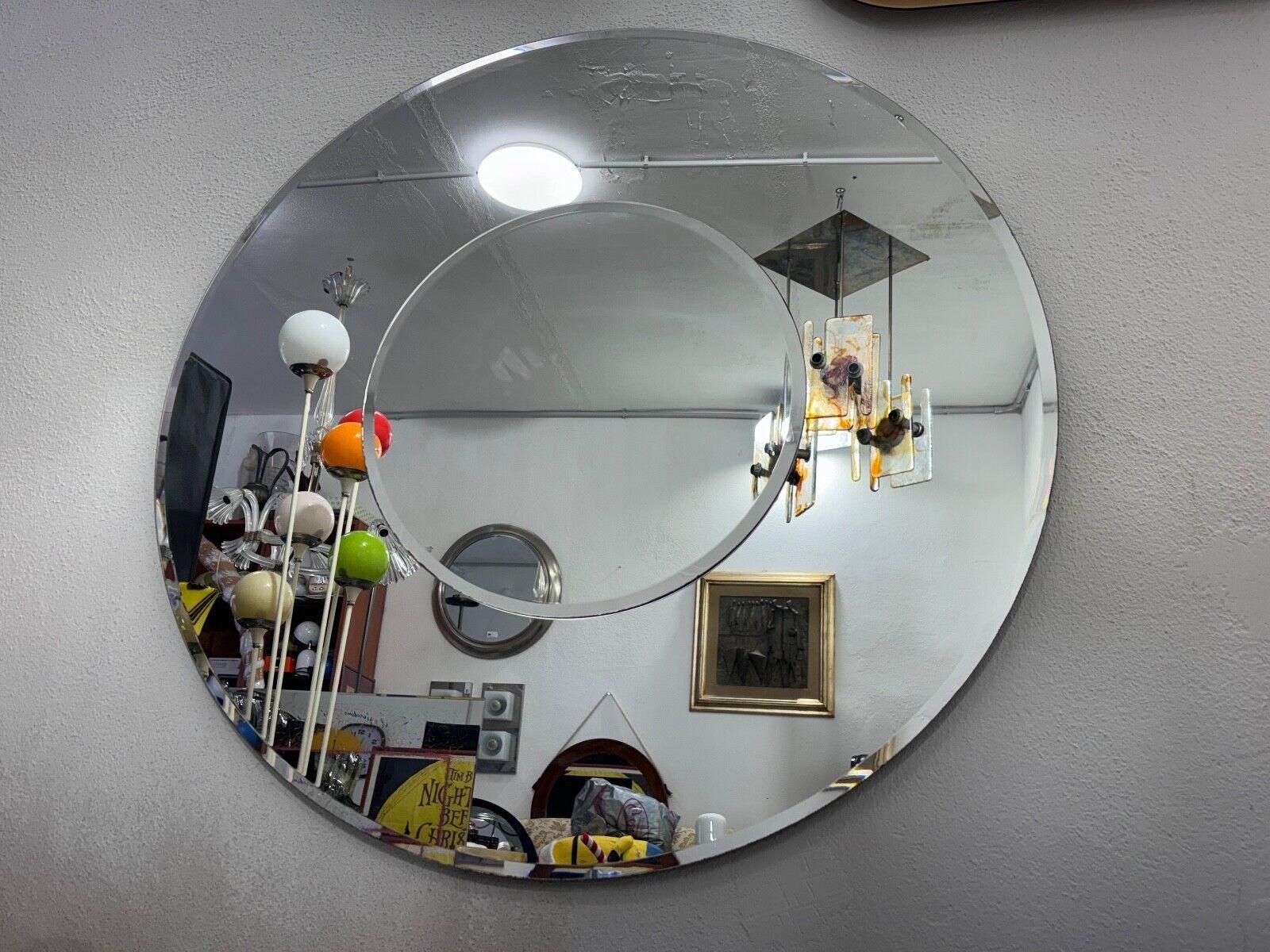 Late 20th Century Rimadesio Wall Mirror Modern Design 1980s For Sale