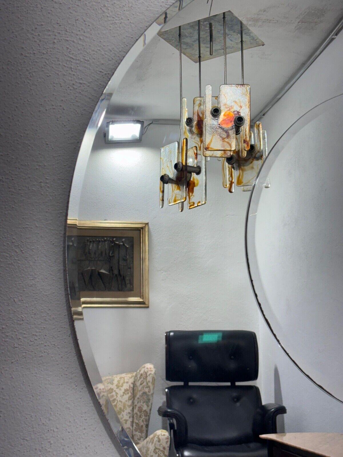 Rimadesio Wall Mirror Modern Design 1980s For Sale 1