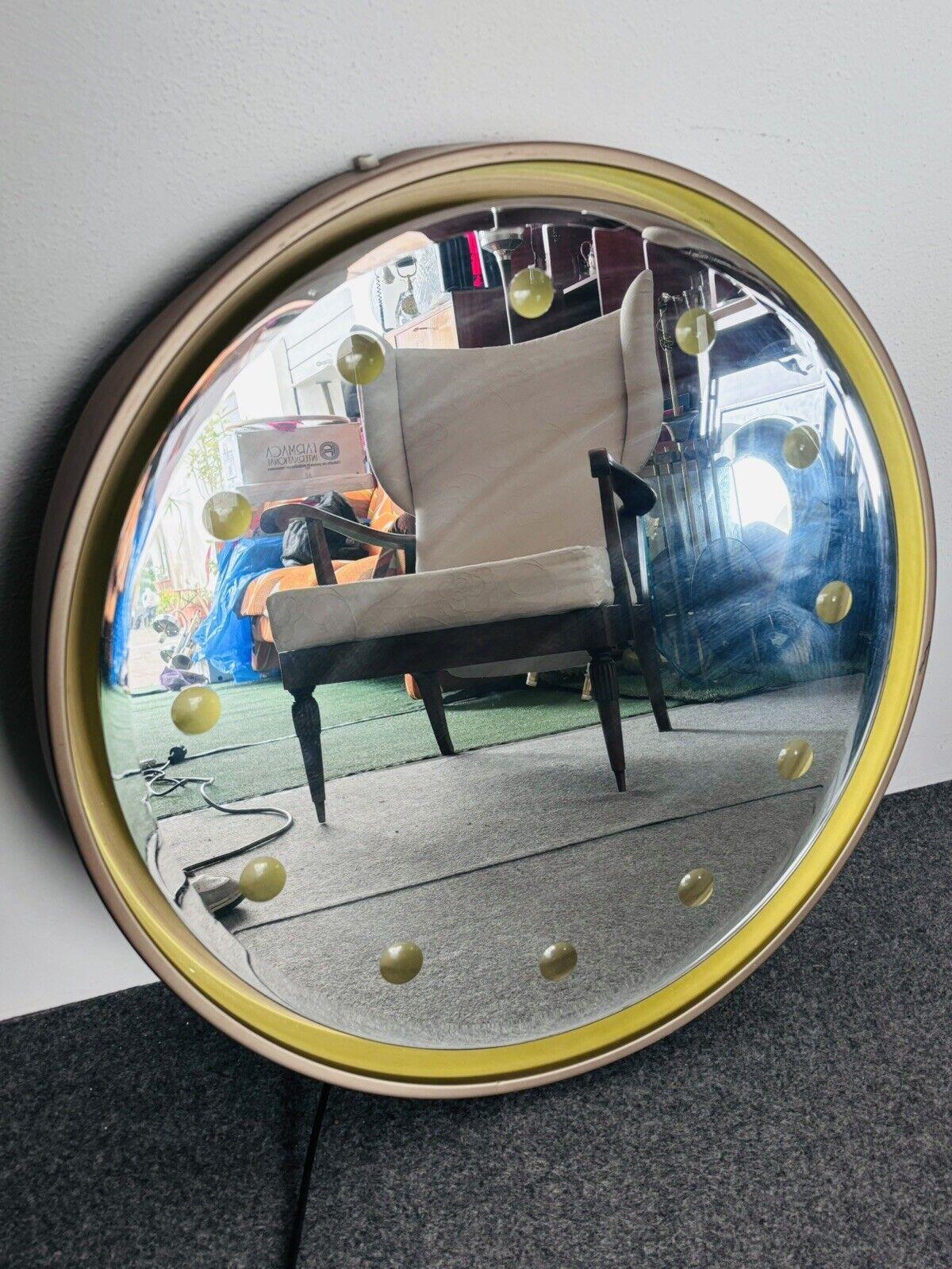 Rimadesio Miroir rétro-éclairé Hollywood Regency 1970's Design Modernism Bon état - En vente à Taranto, IT