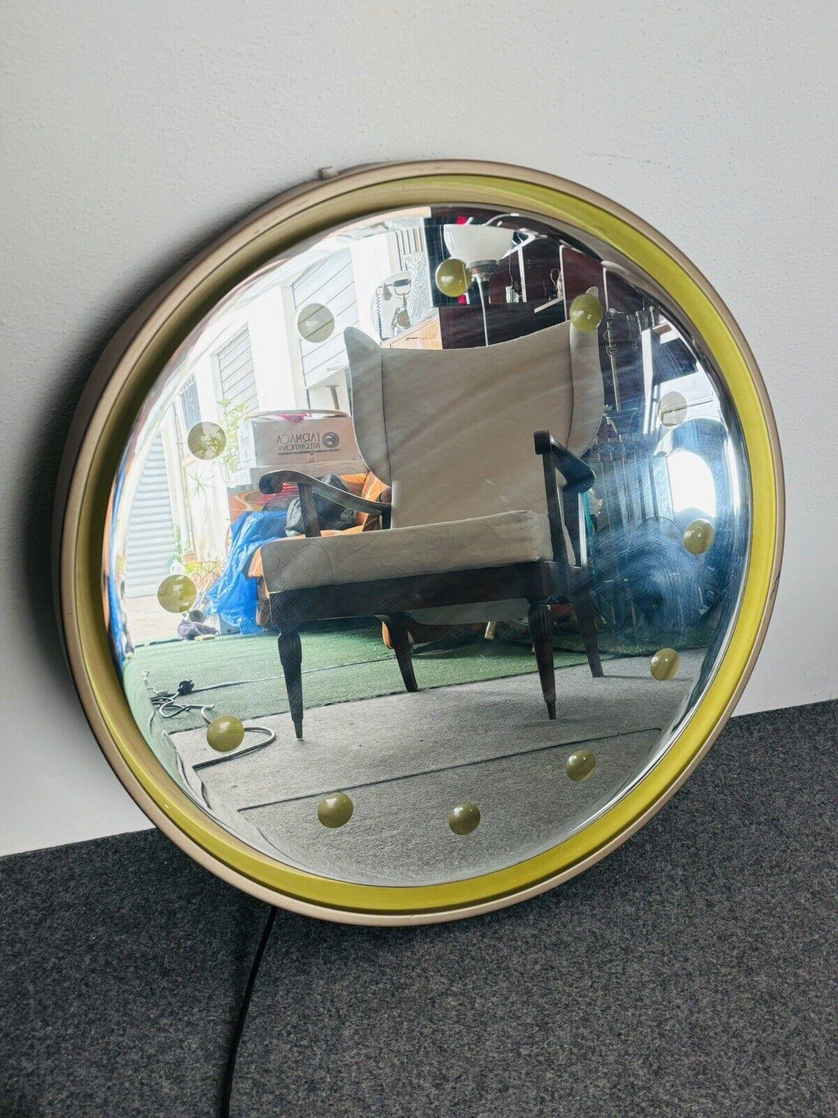 Late 20th Century Rimadesio Miroir rétro-éclairé Hollywood Regency 1970's Design Modernism en vente