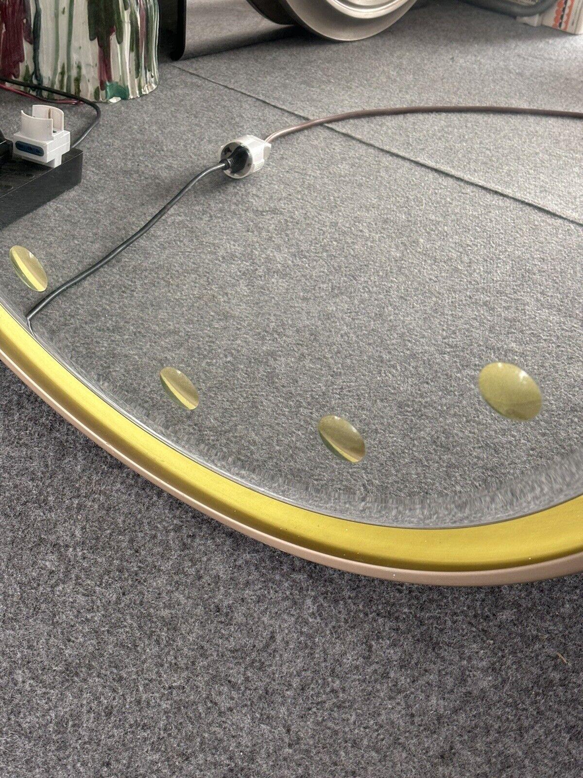 Rimadesio Miroir rétro-éclairé Hollywood Regency 1970's Design Modernism en vente 2