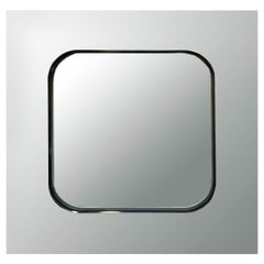 Rimadesio Square Wall Mirror, Italy, 1970s