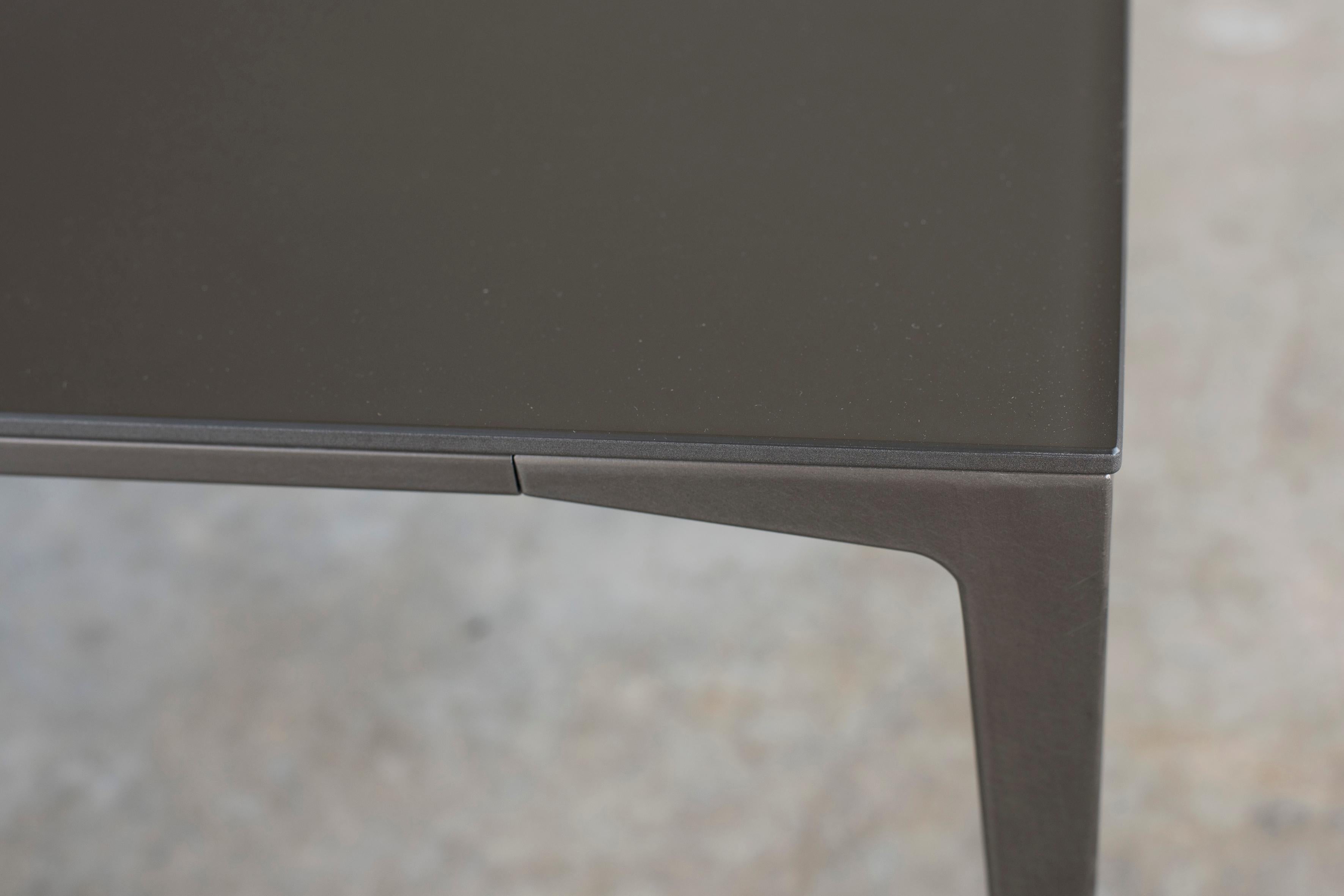 Modern Rimadesio Tray Coffee Table Aluminium Structure