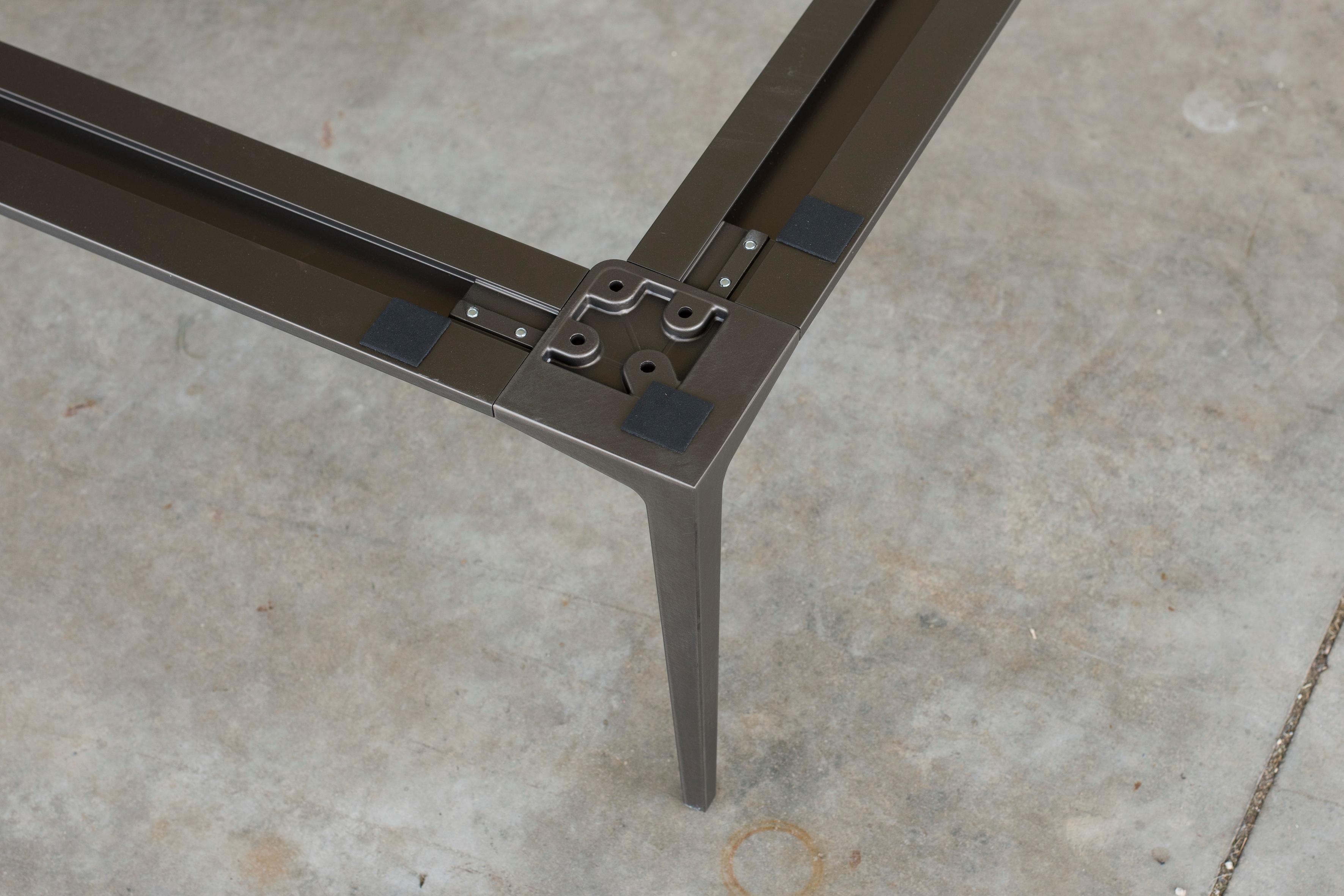 Rimadesio Tray Coffee Table Aluminium Structure For Sale 1