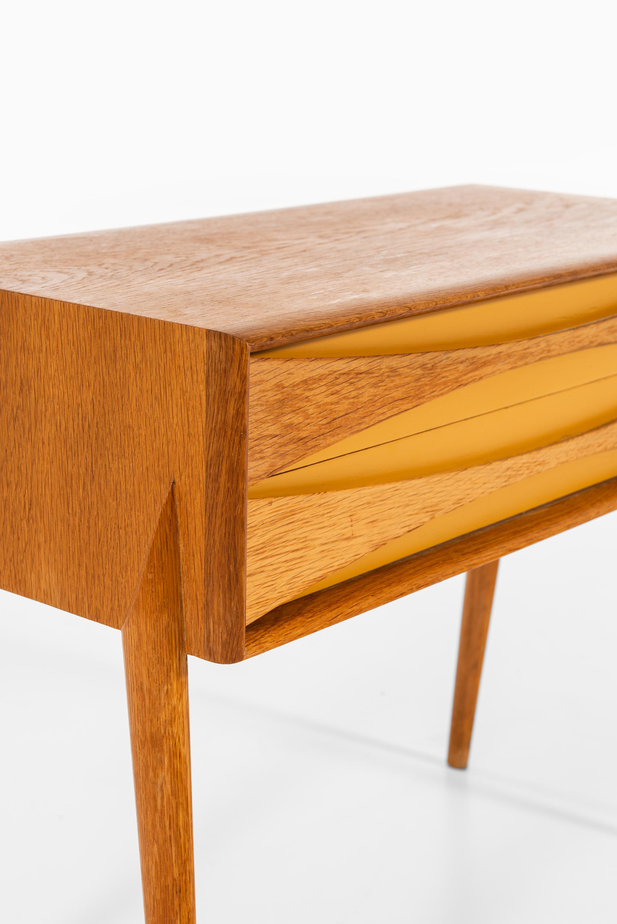Mid-20th Century Rimbert Sandholt Side Table / Bureau Produced by Glas & Trä Hovmantorp in Sweden For Sale