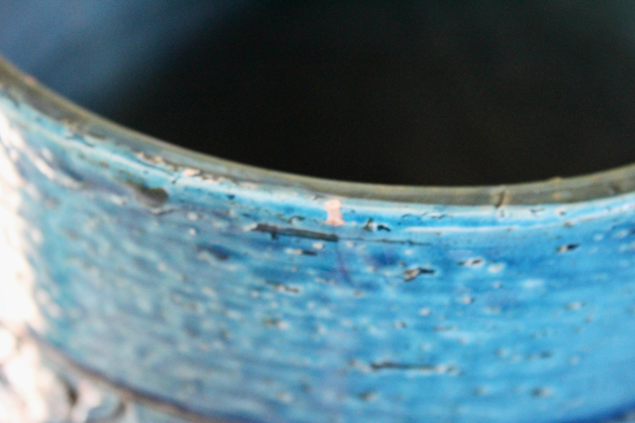 Rimini Blu Aldo Londi  vase In Good Condition For Sale In grand Lancy, CH