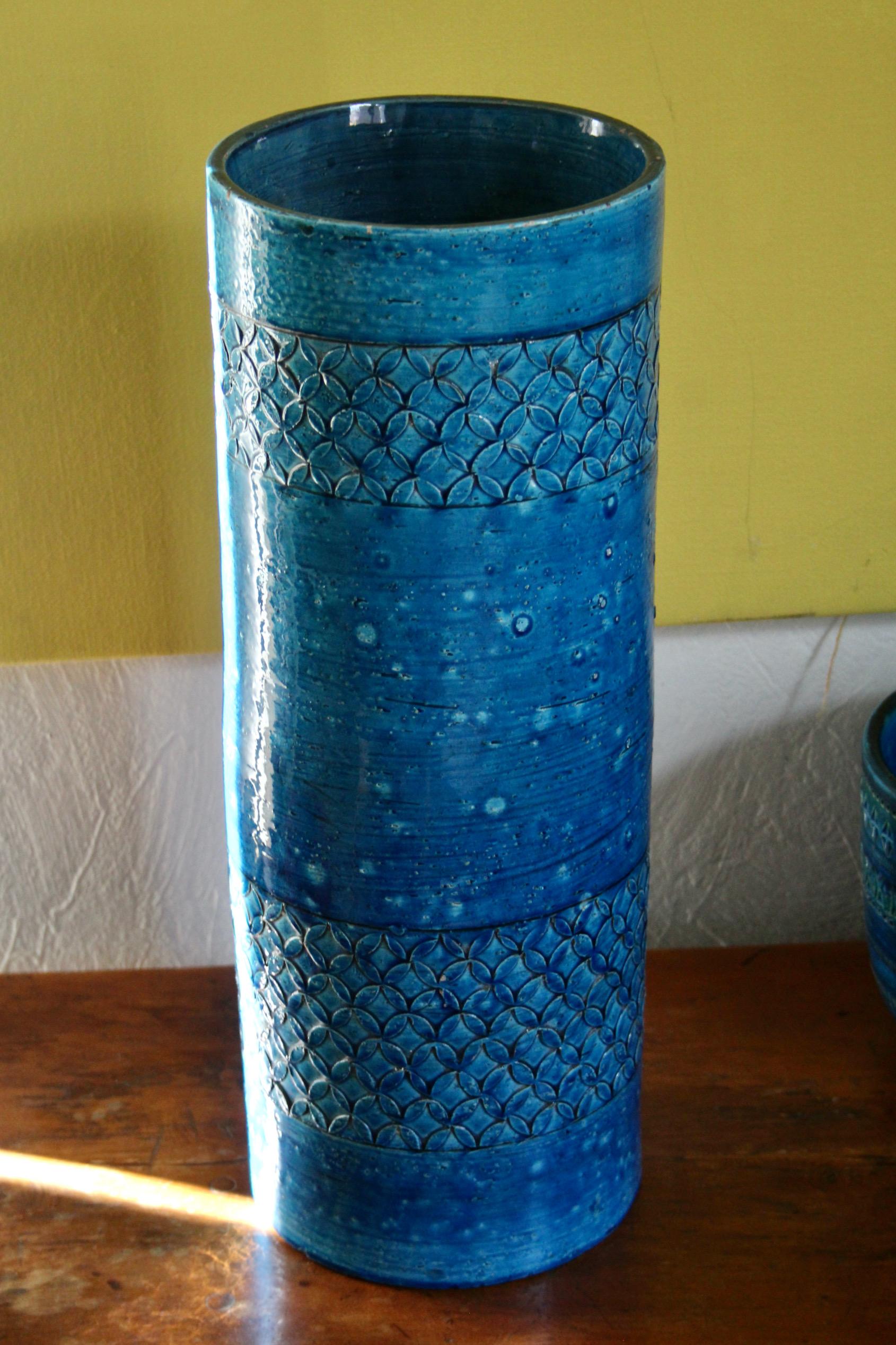 Rimini Blu Aldo Londi  vase For Sale 3