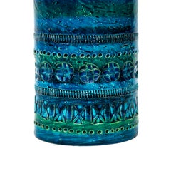 Rimini Cylindrical Ceramic Vase by Aldo Londi for Bitossi