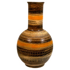 Rimini Sahara Bitossi Ceramic Pottery Vase for Raymor Mid Century Modern