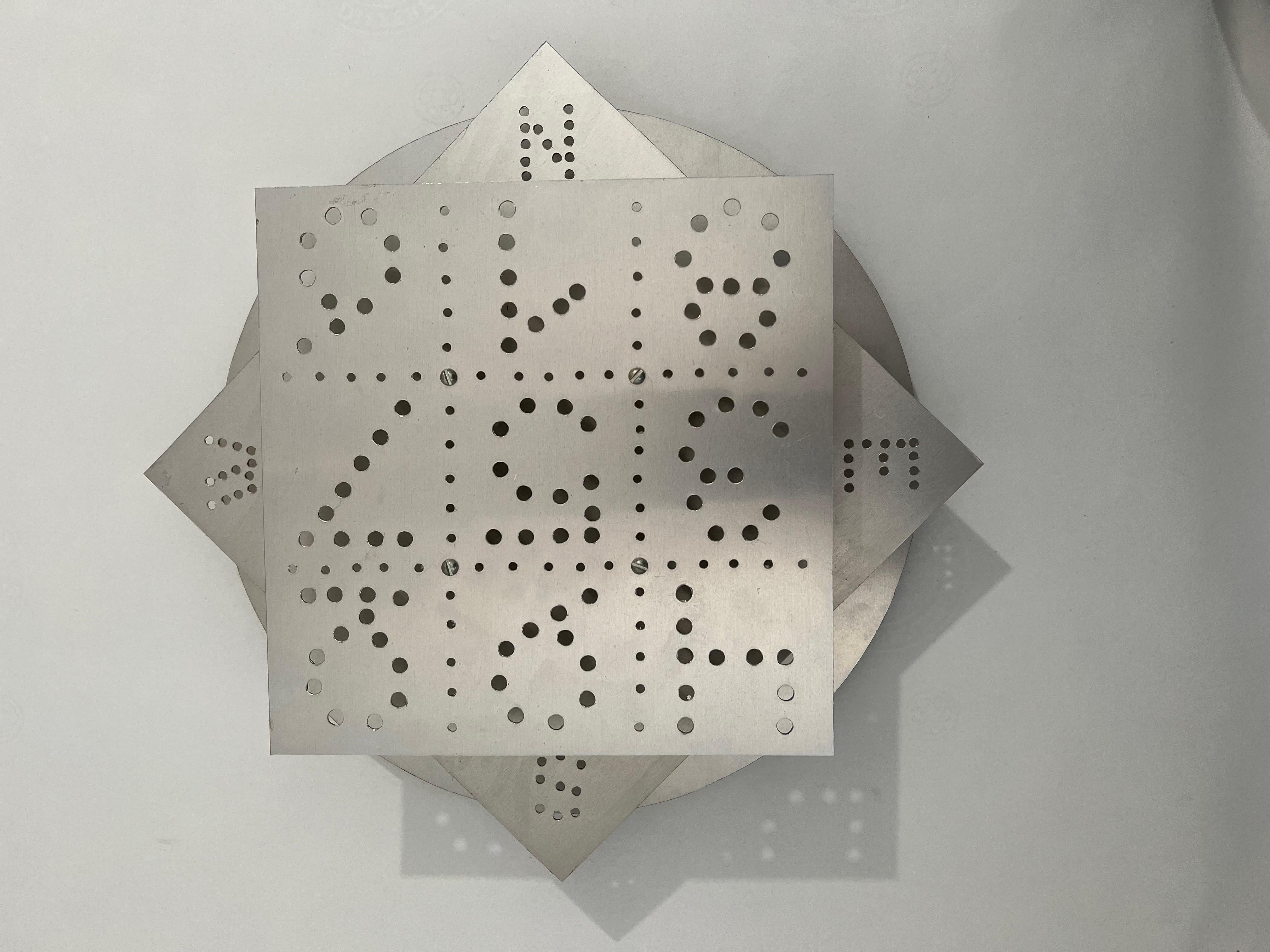 Russische Samizdat-Kunst Konzeptueller Kompass Skulptur Assemblage Gerlovin, Gerlovina im Angebot 6