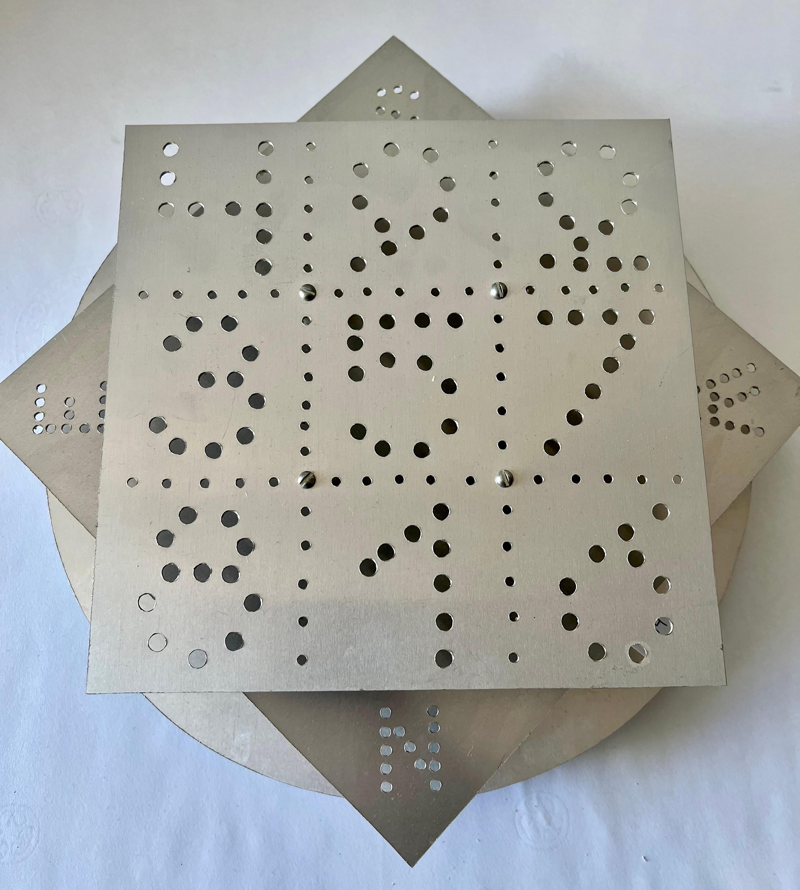 Russische Samizdat-Kunst Konzeptueller Kompass Skulptur Assemblage Gerlovin, Gerlovina im Angebot 1