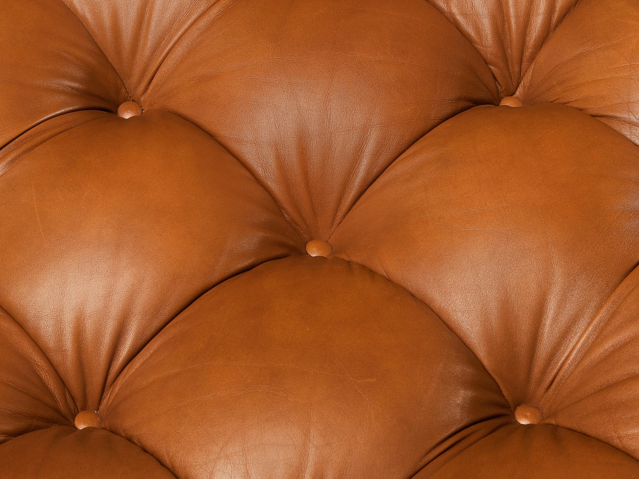 Rimo Maturi for Mimo Padova Sofa Model ´Nuvolone´ in Brown Leather 4