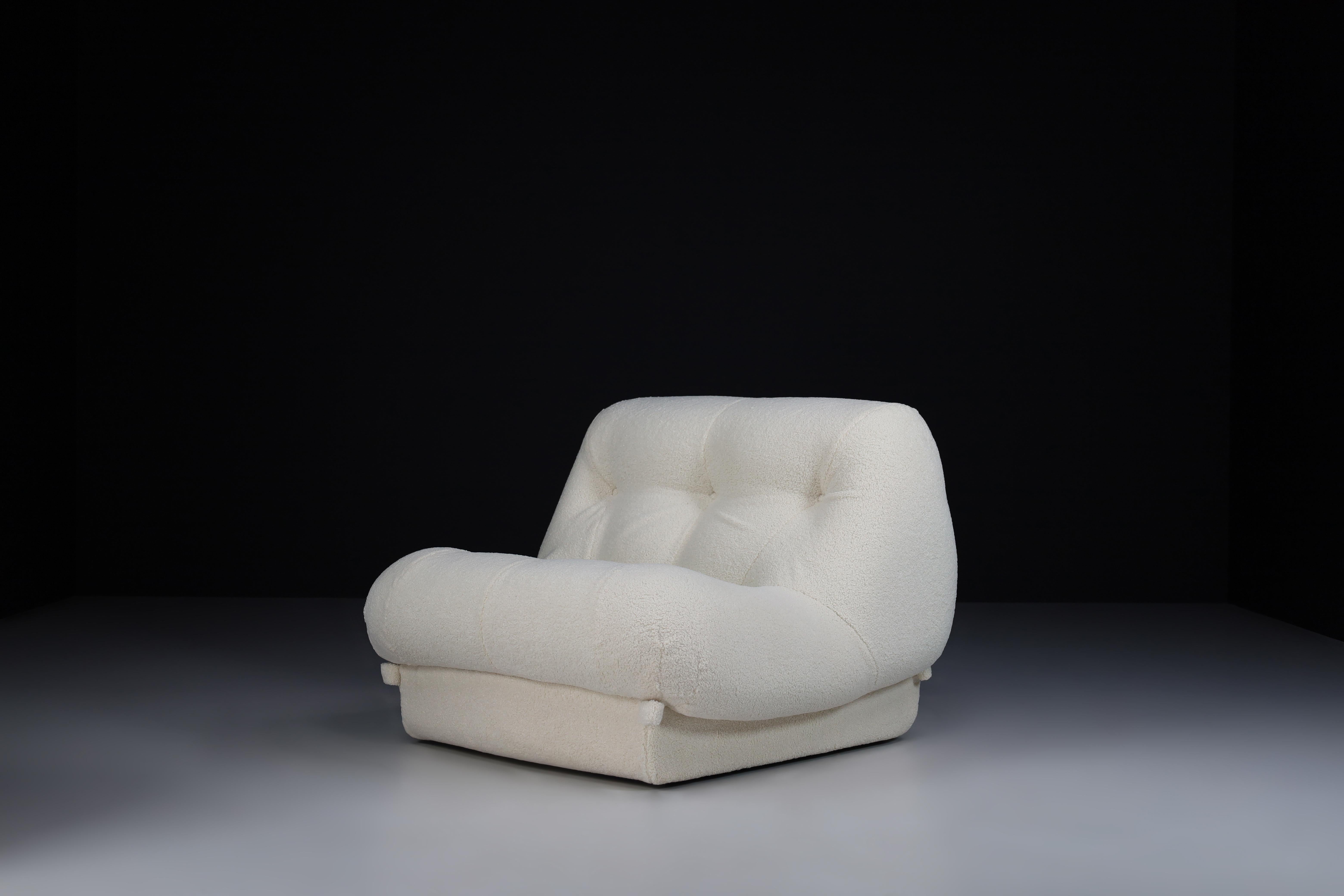 Rimo Maturi for Mimo Padova Teddy Lounge Chairs-Sofa, Italy 1970s 3