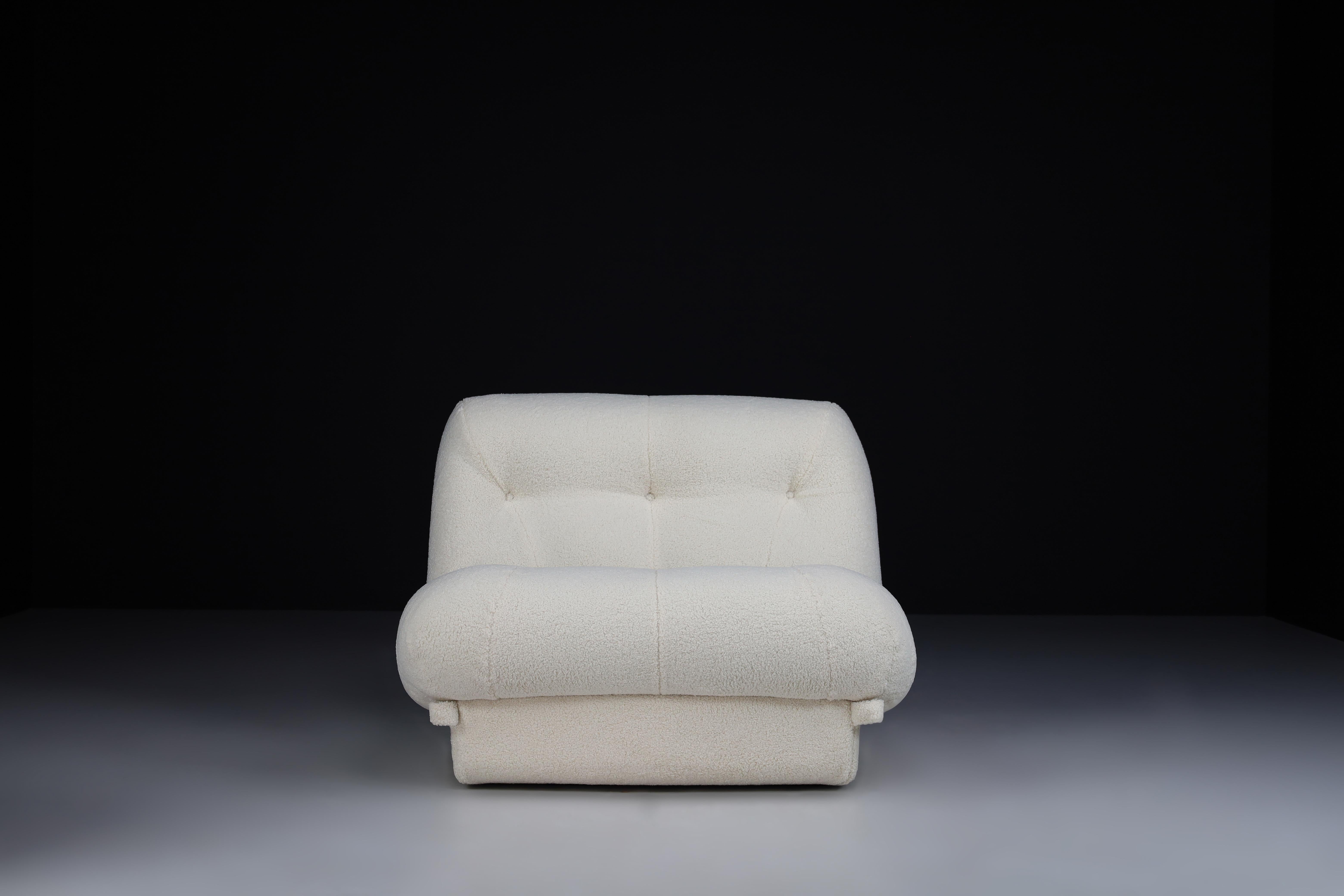 Rimo Maturi for Mimo Padova Teddy Lounge Chairs-Sofa, Italy 1970s 4