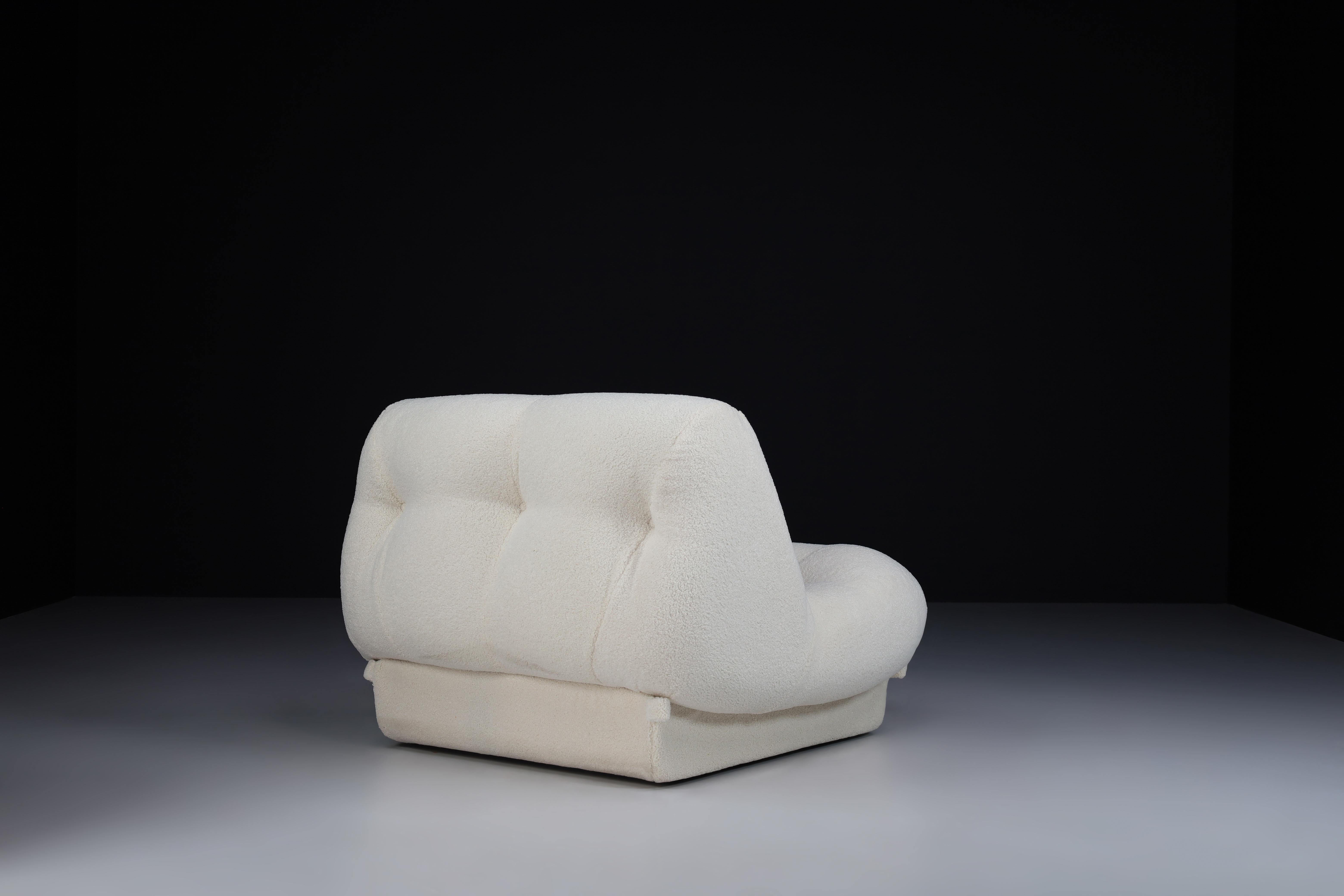 Italian Rimo Maturi for Mimo Padova Teddy Lounge Chairs-Sofa, Italy 1970s