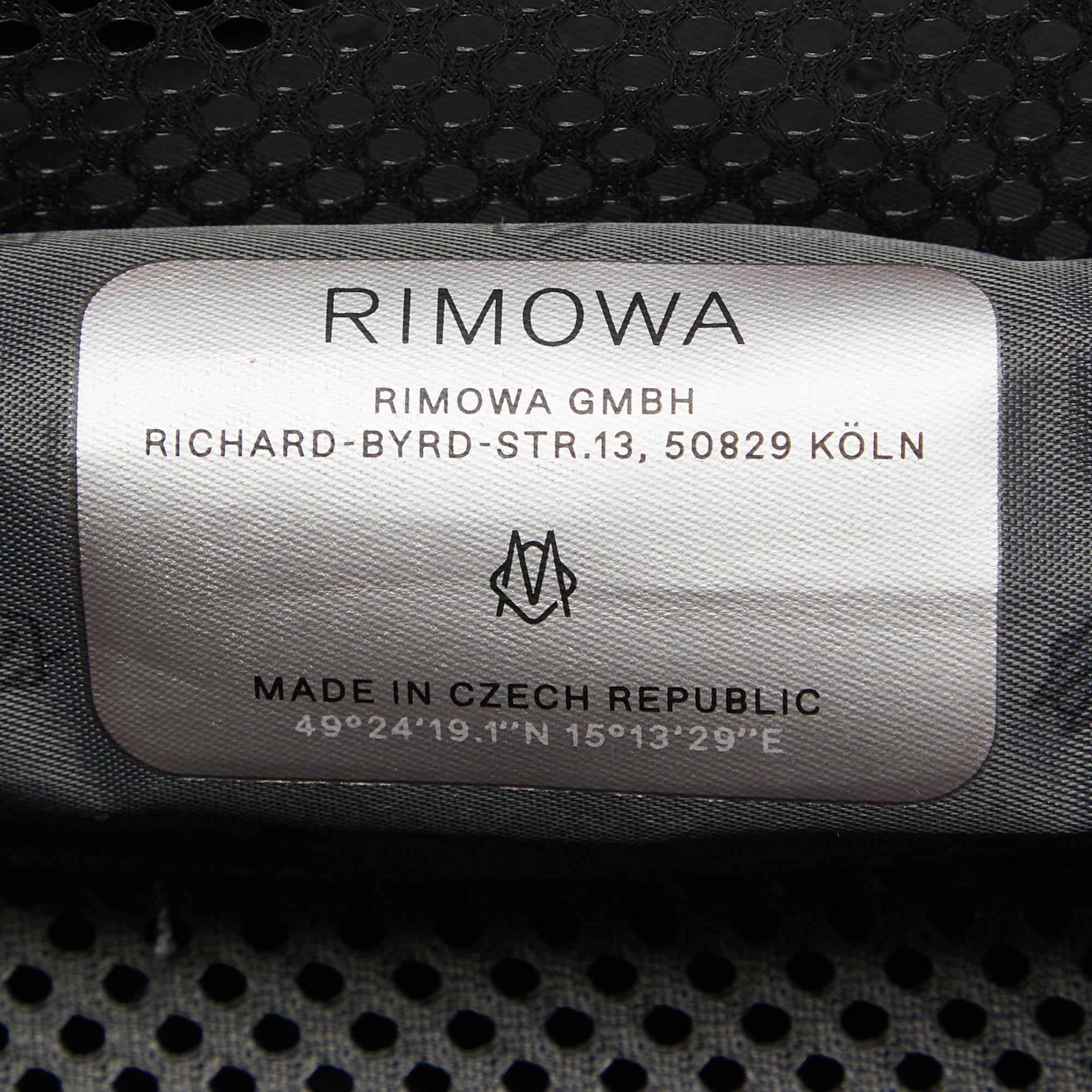 Rimowa Black Polycarbonate Essential Cabin Luggage 45 6