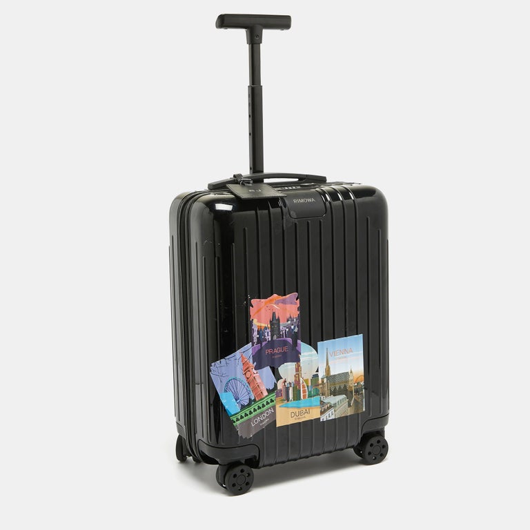 Rimowa Vinyl Case Rimowa Black Polycarbonate Essential Cabin