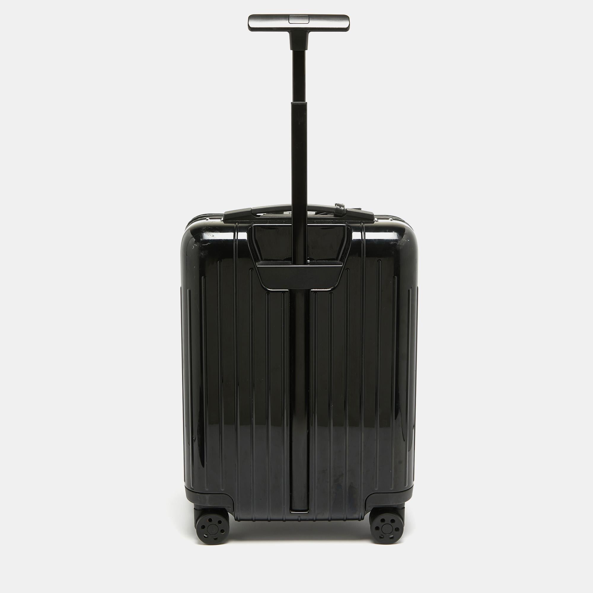 Women's Rimowa Black Polycarbonate Essential Cabin Luggage 45