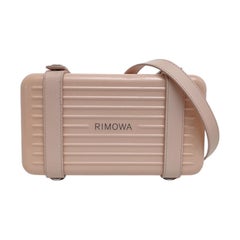 Rimowa Personal Aluminium Cross-Body Bag Ballerina Pink