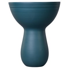 Rina Menardi Bouquet Vase in Teal Green Glaze