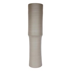 Rina Menardi Handmade Ceramic Totem Vase in Light Brown