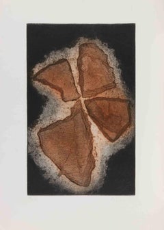 Abstract Composition - Etching by Rinaldo Capaldi - 1991