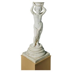 Rinaldo Rinaldi Marble Statue of a Putto