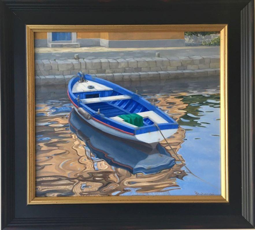 Abstract Reflections, original realist marine landscape