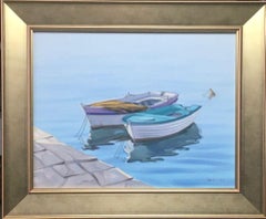 Lavender Memories, original realist marine landscape