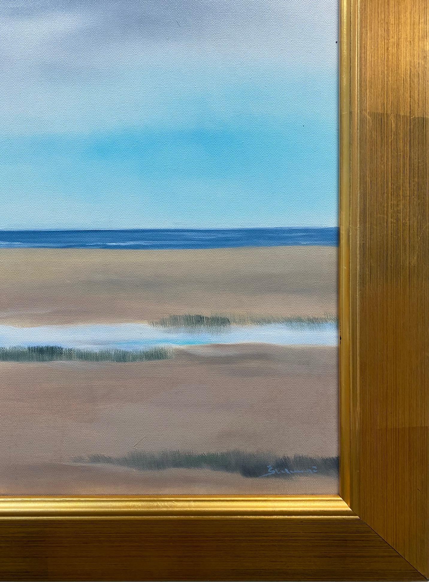 Cape Cod Dunes, original 36x48 contemporary marine landscape For Sale 3