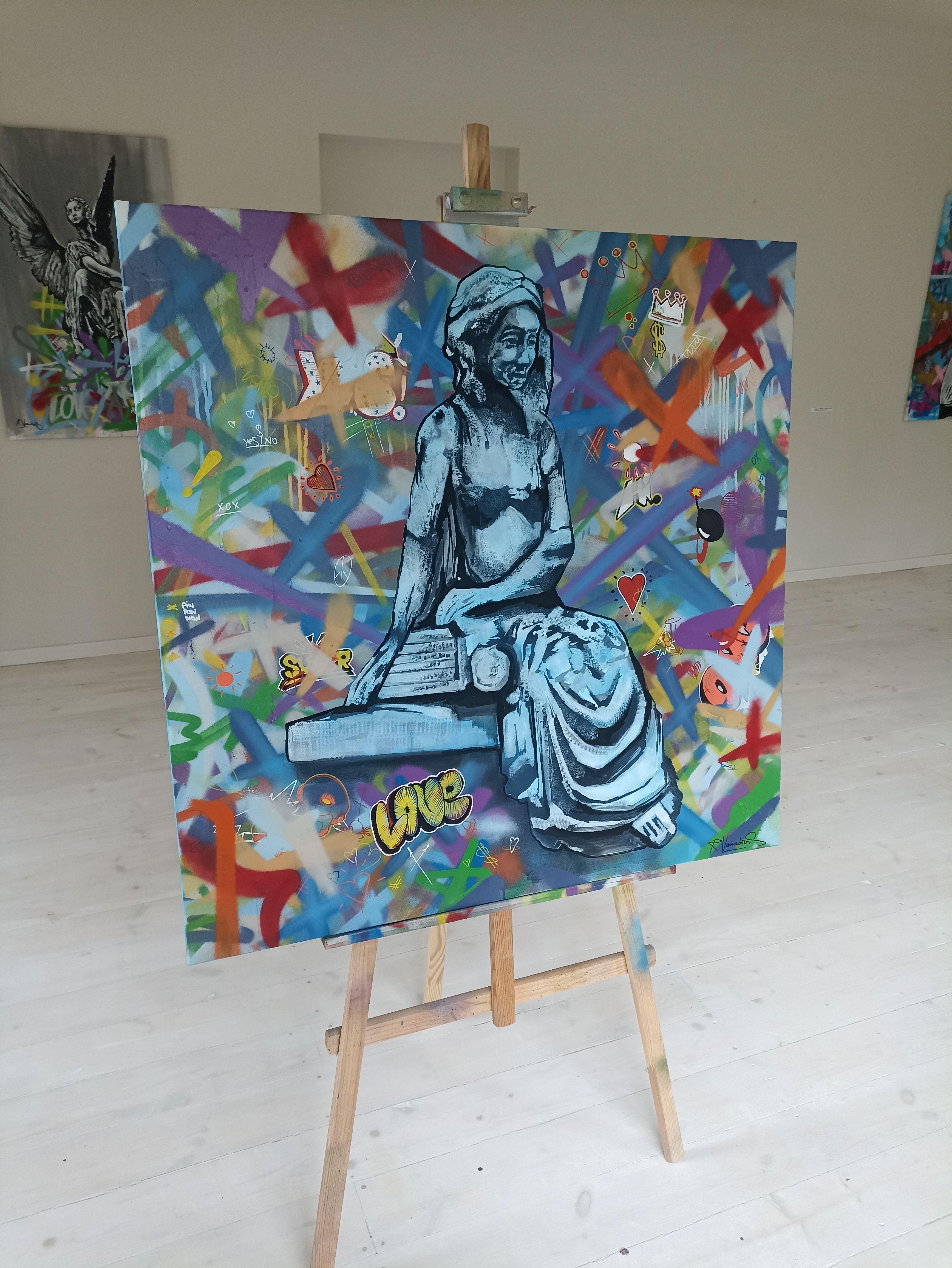 Eterna juventud, Pintura, Acrílico sobre lienzo - Painting Arte pop de Rinalds Vanadzins
