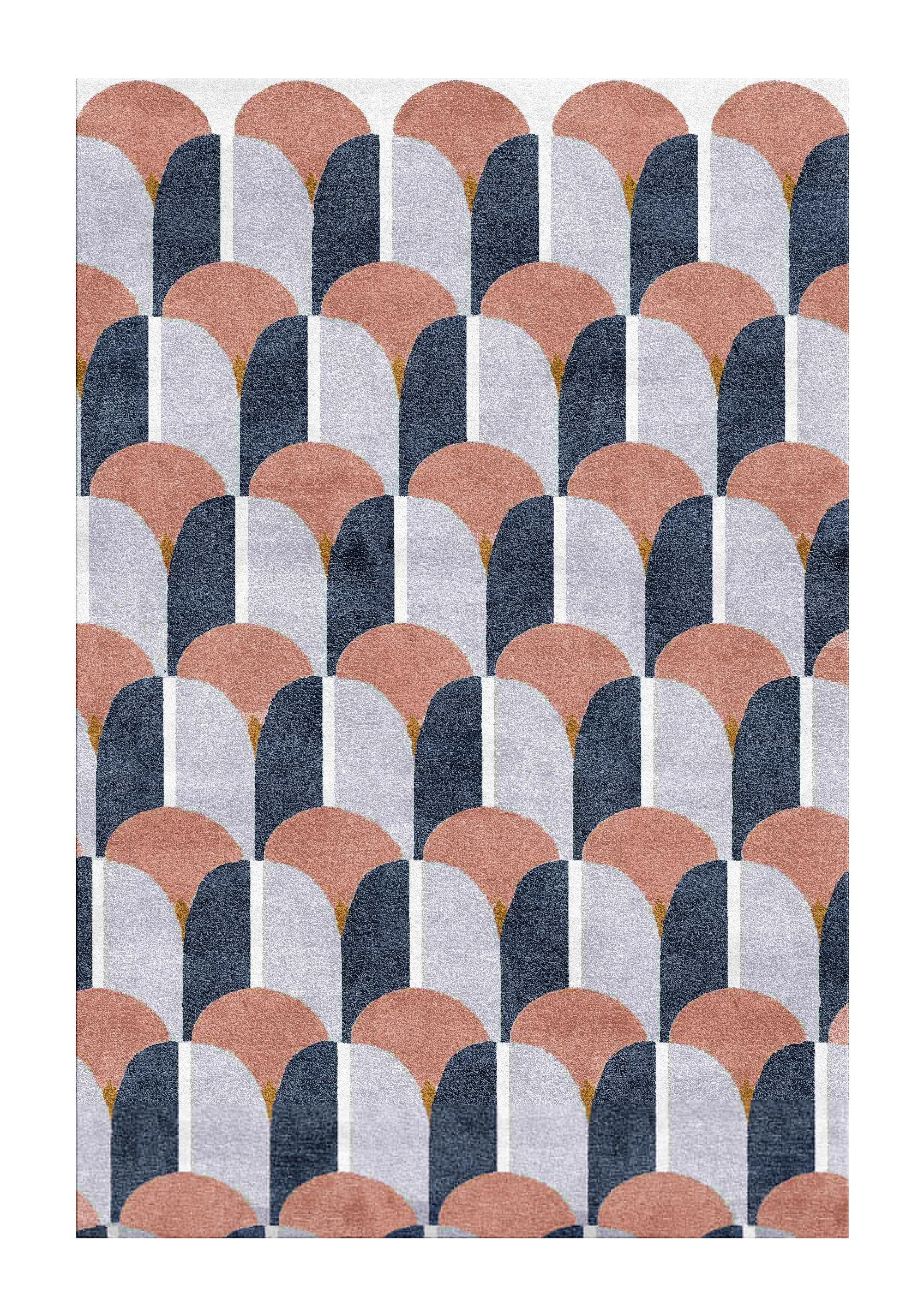 Rinascimento rug I by Sarah Balivo
Dimensions: D 300 x W 200 cm
Materials: Viscose, linen
Available in other colors.

The Rinascimento collection drives its inspiration from Renaissance floorings, a pure chromatic interplay meant to create a
