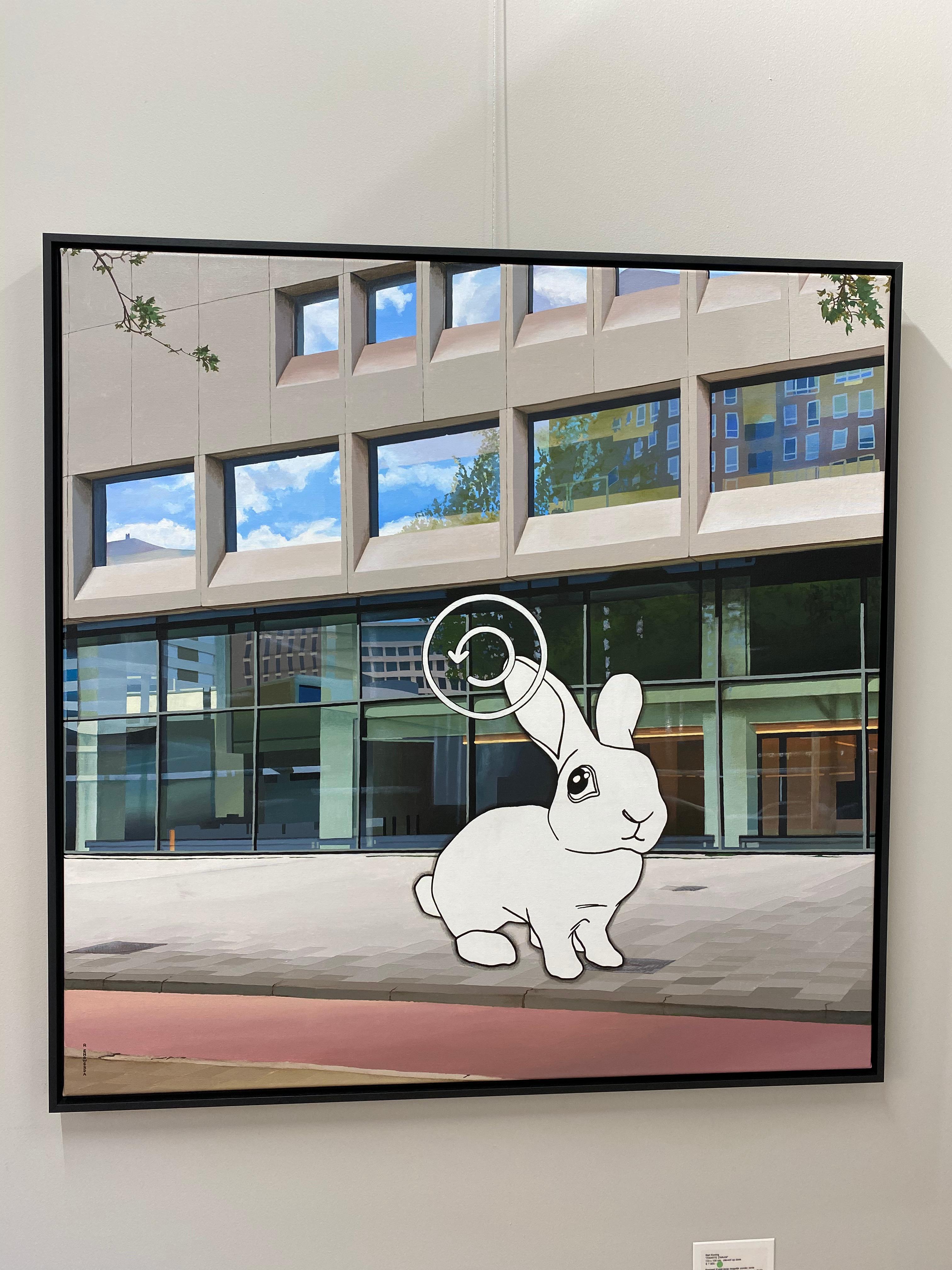 Wanna Play Again, pittura contemporanea del XXI secolo di Rineke Engwerda in vendita 1