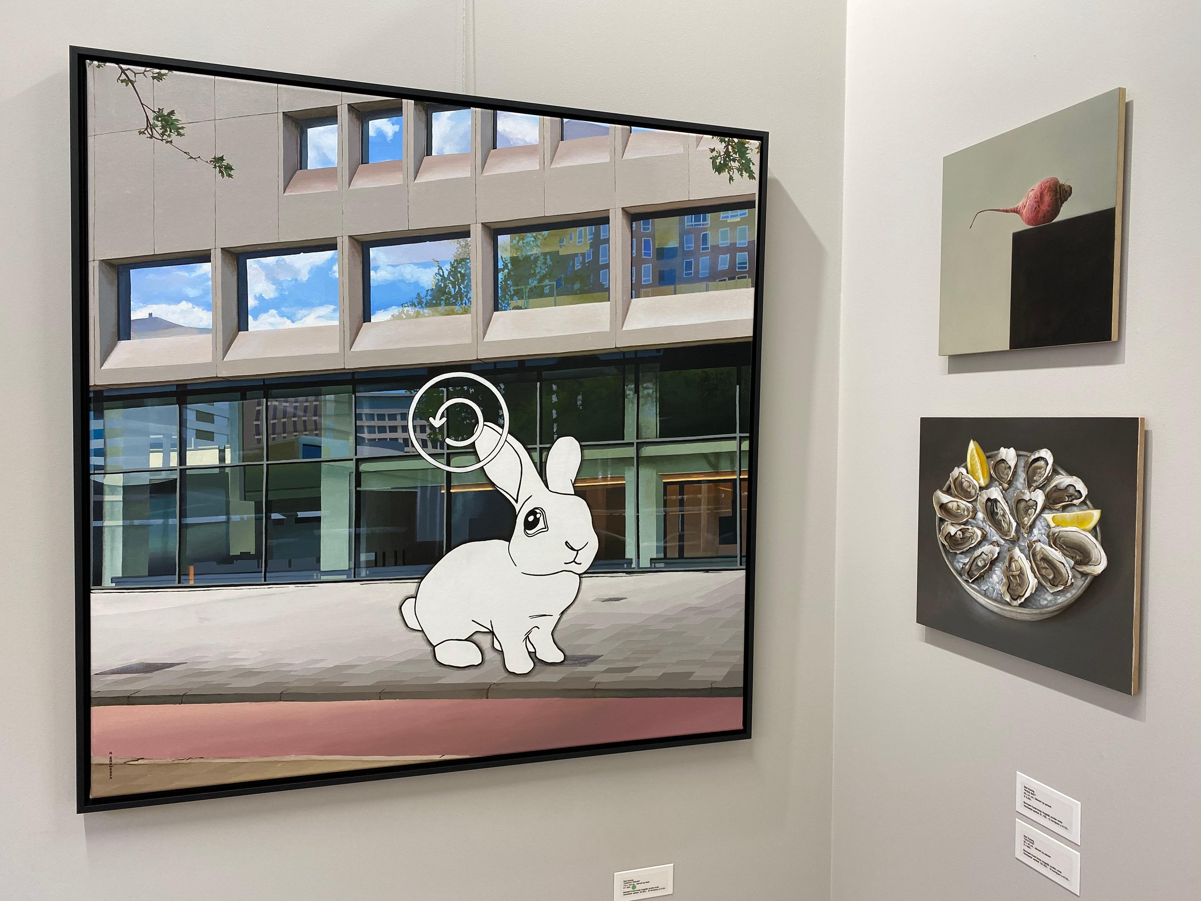 Wanna Play Again, pittura contemporanea del XXI secolo di Rineke Engwerda in vendita 4