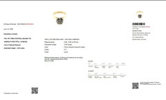 Anello - 14 kt. Oro giallo - 3.00ct. tw. Diamante (colore naturale) - IGI