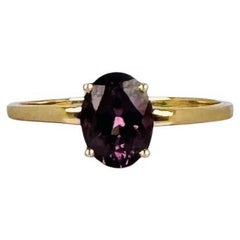 Ring 14K Gold mit Spinell Mahenge 1,30 Karat Naturstein
