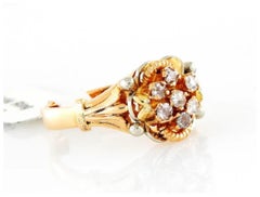 Ring 14k Tri-Tone Rose-White-Yellow Gold