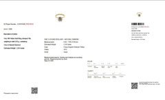 Ring - 18 kt. Yellow gold - 2.30ct. tw. Diamond (Natural coloured) - IGI