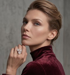 Ring 18K White Gold With Diamond