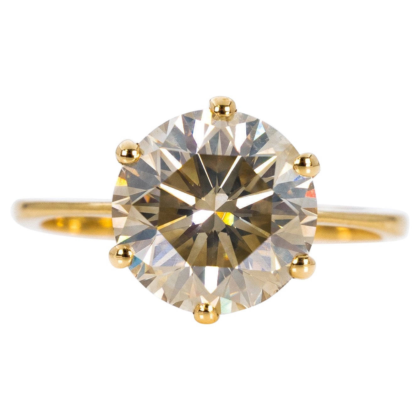 How large is a 3-carat diamond?