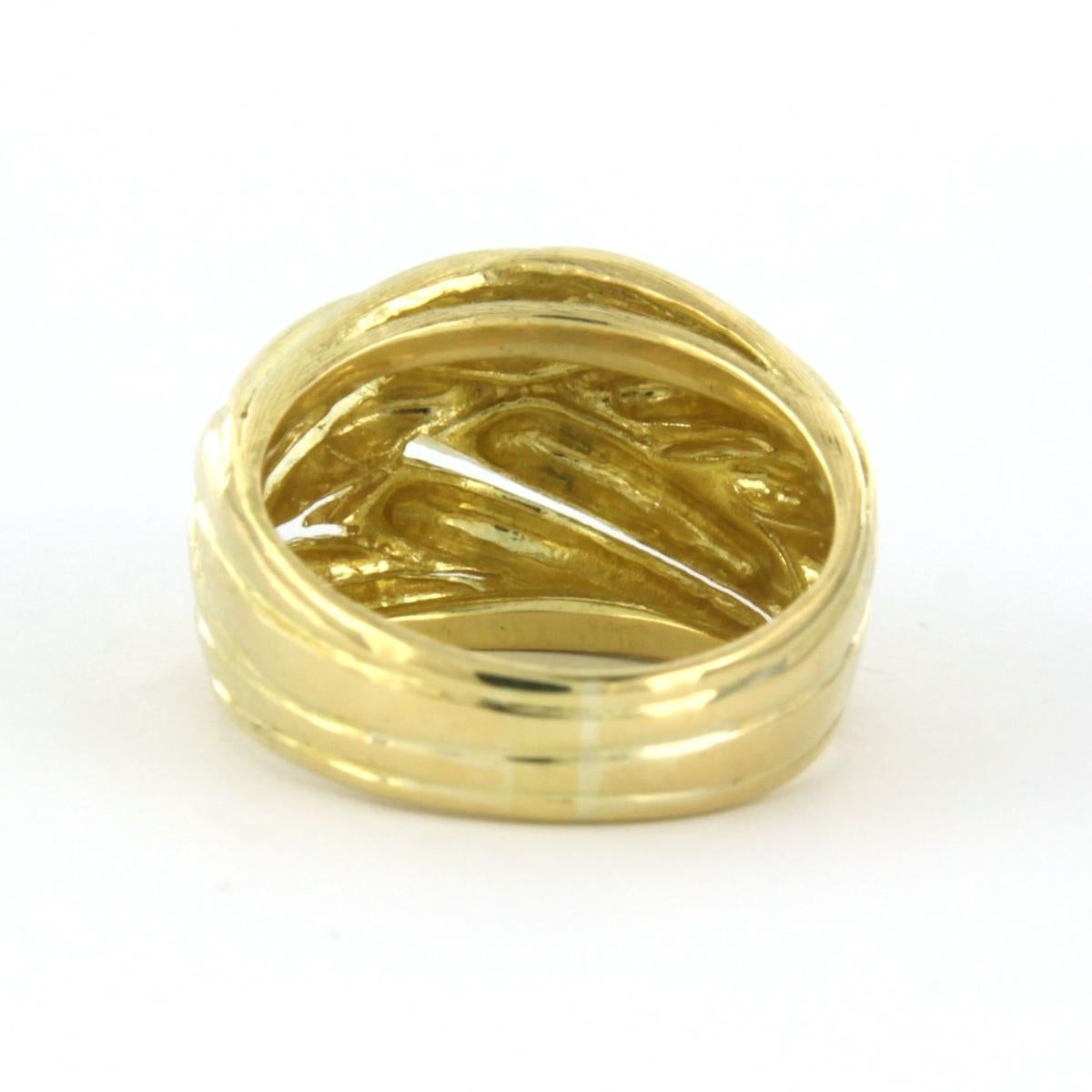 Women's Ring 18k yellow gold For Sale