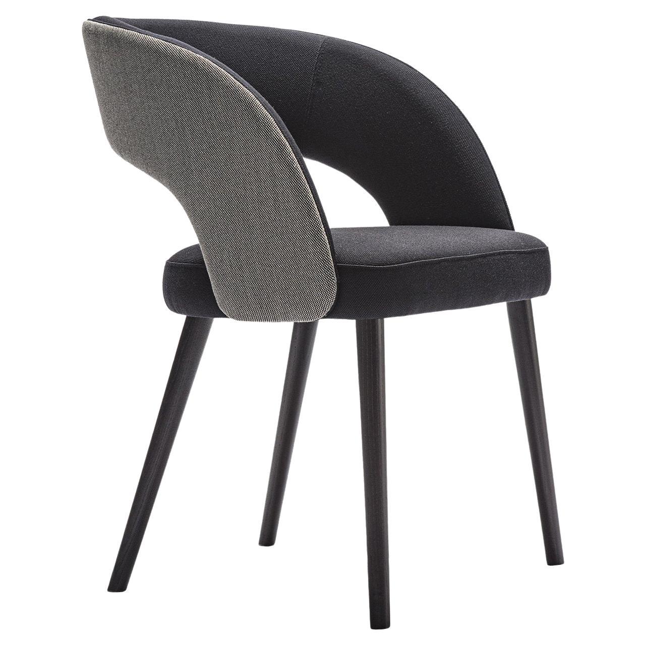 Ring 2-Tone Gray Dining Chair For Sale